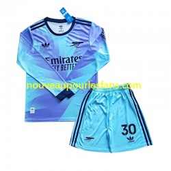Maillot Arsenal Sterling 30 Enfant Tenue 3ème 2024-2025 Manche Longue