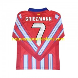 Maillot Atlético Madrid Antoine Griezmann 7 Homme Tenue Domicile 2024-2025 Manche Longue