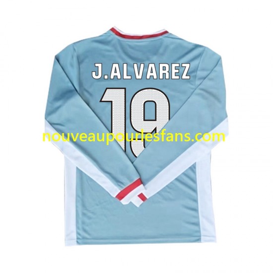 Maillot Atlético Madrid Julian Alvarez 19 Homme Tenue Extérieur 2024-2025 Manche Longue