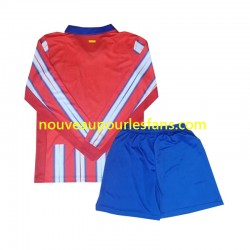 Maillot Atlético Madrid Enfant Tenue Domicile 2024-2025 Manche Longue