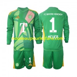 Maillot Bayern Munich Manuel Neuer 1 Gardien Enfant Tenue 4ème 2024-2025 Manche Longue