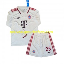 Maillot Bayern Munich Muller 25 Enfant Tenue 3ème 2024-2025 Manche Longue