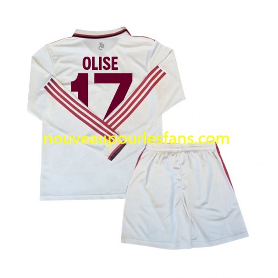 Maillot Bayern Munich Olise 17 Enfant Tenue 3ème 2024-2025 Manche Longue