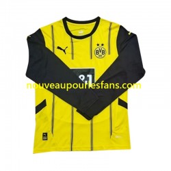 Maillot Borussia Dortmund Homme Tenue Domicile 2024-2025 Manche Longue