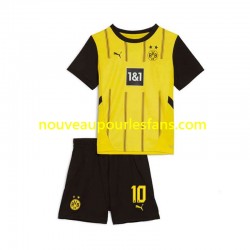 Maillot Borussia Dortmund Julian Brandt 10 Enfant Tenue Domicile 2024-2025 Manche Courte