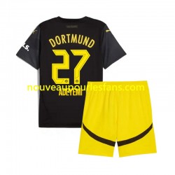 Maillot Borussia Dortmund Karim Adeyemi 27 Enfant Tenue Extérieur 2024-2025 Manche Courte