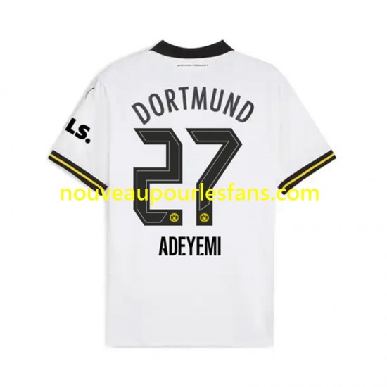Maillot Borussia Dortmund Karim Adeyemi 27 Homme Tenue 3ème 2024-2025 Manche Courte
