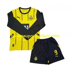 Maillot Borussia Dortmund Serhou Guirassy 9 Enfant Tenue Domicile 2024-2025 Manche Longue
