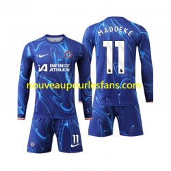 Maillot Chelsea Madueke 11 Enfant Tenue Domicile 2024-2025 Manche Longue