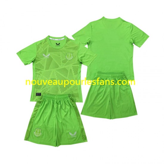 Maillot Everton Gardien Enfant Tenue Domicile 2024-2025 Manche Courte