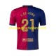 Maillot FC Barcelone F. DE JONG 21 Homme Tenue Domicile 2024-2025 Manche Courte
