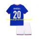 Maillot France Bradley Barcola 20 Enfant Tenue Domicile 2024 Manche Courte