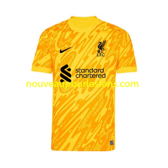 Maillot Liverpool Gardien Homme Tenue 4ème 2024-2025 Manche Courte