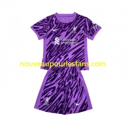 Maillot Liverpool Gardien Enfant Tenue 3ème 2024-2025 Manche Courte