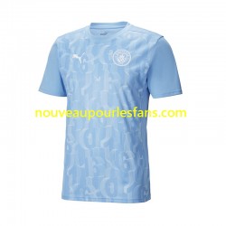 Maillot Manchester City Pre-Match Homme Tenue Domicile 2024-2025 Manche Courte