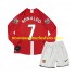 Maillot Manchester United Cristiano Ronaldo 7 2007 Rétro Enfant Tenue Domicile Manche Longue