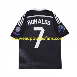 Maillot Real Madrid Cristiano Ronaldo 7 2014 Rétro Enfant Tenue 3ème Manche Courte