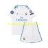 Maillot Real Madrid 2017 Rétro Enfant Tenue Domicile Manche Courte