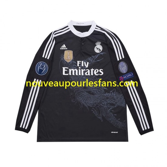 Maillot Real Madrid 2014 Rétro Homme Tenue 3ème Manche Longue