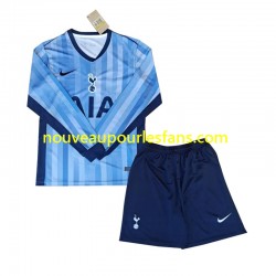 Maillot Tottenham Spurs Enfant Tenue Extérieur 2024-2025 Manche Longue