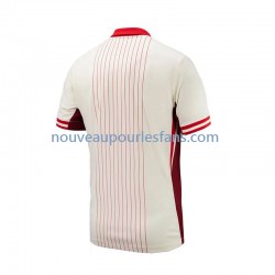 Maillot Canada Homme Tenue Extérieur 2024 Manche Courte