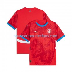 Maillot Tchéquie Homme Tenue Domicile Euro 2024 Manche Courte