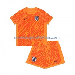 Maillot Angleterre Gardien Enfant Tenue Domicile Euro 2024 Manche Courte
