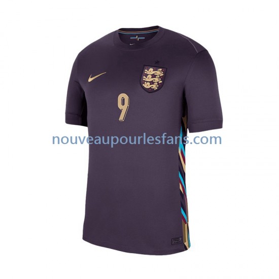 Maillot Angleterre Harry Kane 9 Homme Tenue Extérieur Euro 2024 Manche Courte