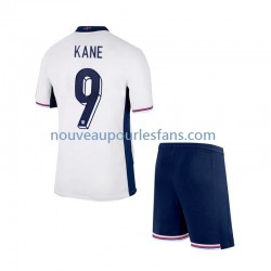 Maillot Angleterre Harry Kane 9 Enfant Tenue Domicile Euro 2024 Manche Courte