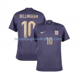 Maillot Angleterre Jude Bellingham 10 Homme Tenue Extérieur Euro 2024 Manche Courte