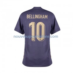 Maillot Angleterre Jude Bellingham 10 Homme Tenue Extérieur Euro 2024 Manche Courte