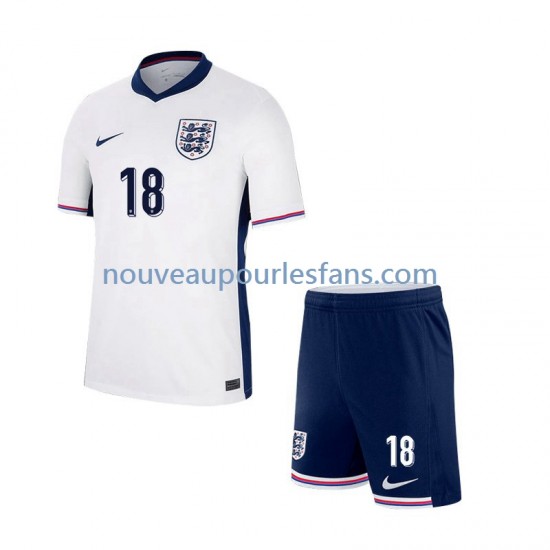 Maillot Angleterre Trent Alexander-Arnold 18 Enfant Tenue Domicile Euro 2024 Manche Courte