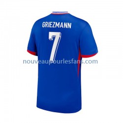Maillot France Antoine Griezmann 7 Homme Tenue Domicile Euro 2024 Manche Courte