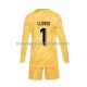 Maillot France Hugo Lloris 1 Gardien Enfant Tenue Domicile Euro 2024 Manche Longue