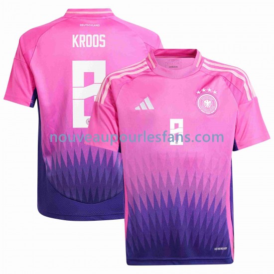 Maillot Allemagne Toni Kroos Homme Tenue Extérieur Euro 2024 Manche Courte