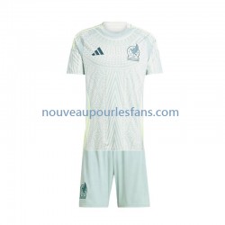 Maillot Mexique Enfant Tenue Extérieur 2024 Manche Courte