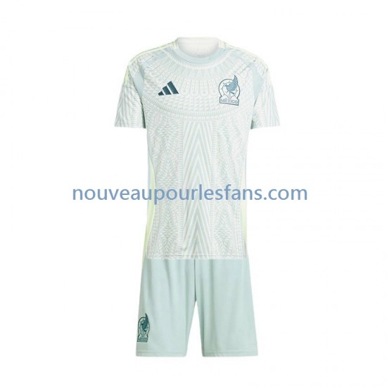 Maillot Mexique Enfant Tenue Extérieur 2024 Manche Courte