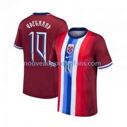 Maillot Norvège Martin Odegaard 10 Homme Tenue Domicile 2024 Manche Courte