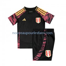 Maillot Pérou Enfant Tenue Extérieur 2024 Manche Courte