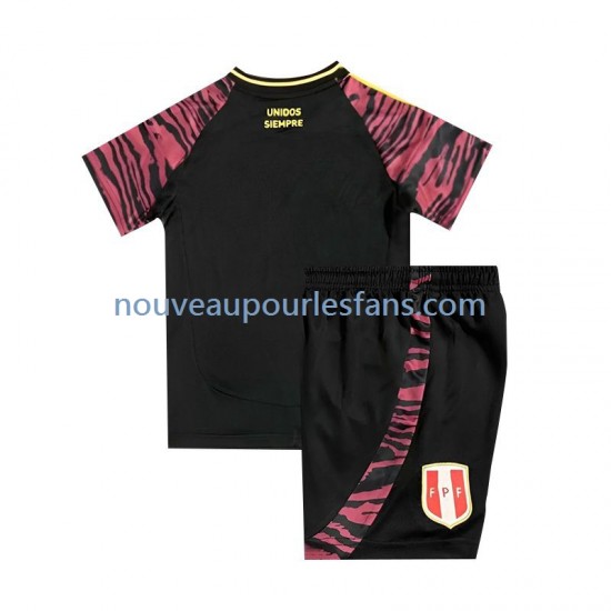 Maillot Pérou Enfant Tenue Extérieur 2024 Manche Courte