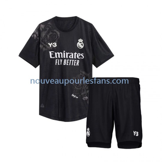 Maillot Real Madrid Y3 Gardien Enfant Tenue 4ème 2023-2024 Manche Courte