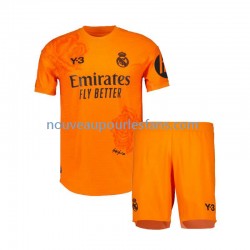 Maillot Real Madrid Y3 Gardien Enfant Tenue 3ème 2023-2024 Manche Courte