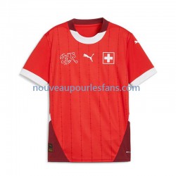 Maillot Suisse Homme Tenue Domicile Euro 2024 Manche Courte