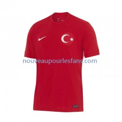 Maillot Turquie Homme Tenue Extérieur Euro 2024 Manche Courte
