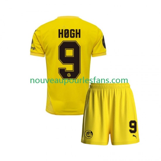 Maillot FK Bodø/Glimt Kasper Hogh 9 Enfant Tenue Domicile 2025 Manche Courte