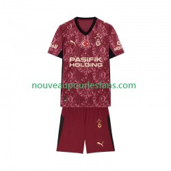 Maillot Galatasaray Enfant Tenue 3ème 2025-2026 Manche Courte