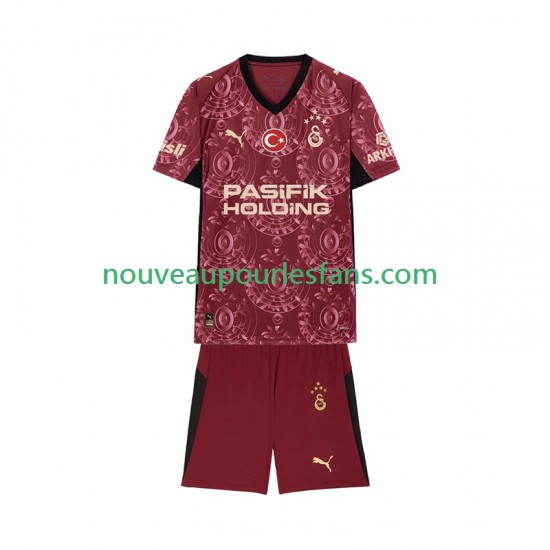 Maillot Galatasaray Enfant Tenue 3ème 2025-2026 Manche Courte
