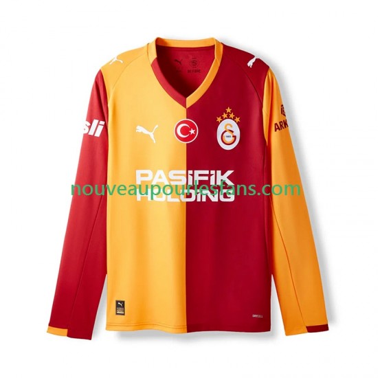 Maillot Galatasaray Homme Tenue Domicile 2025-2026 Manche Longue