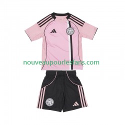 Maillot Leicester City Enfant Tenue 3ème 2025-2026 Manche Courte