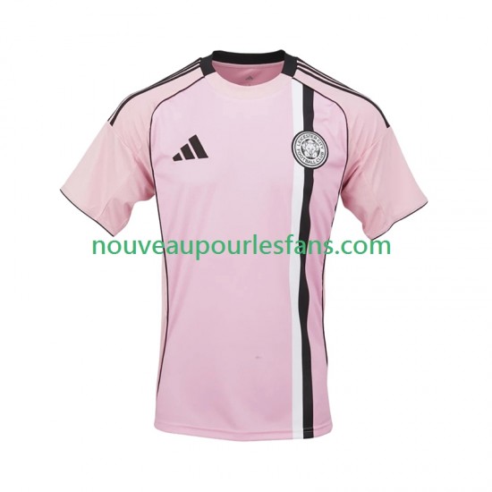 Maillot Leicester City Homme Tenue 3ème 2025-2026 Manche Courte